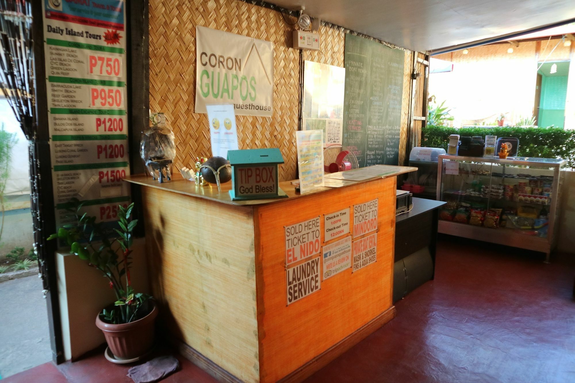 Coron Guapos Guesthouse Экстерьер фото